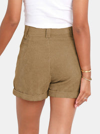 Lauryn High Waist Shorts with Pockets