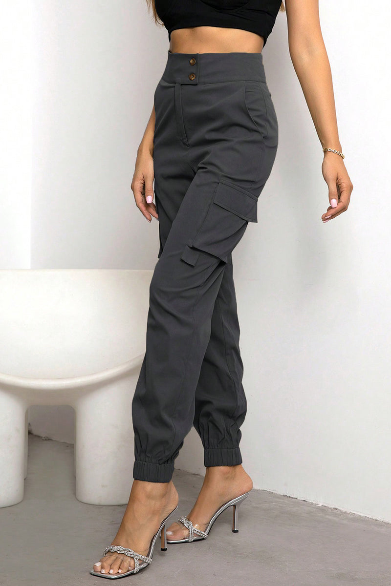 Marilyn High Waist Cargo Pants