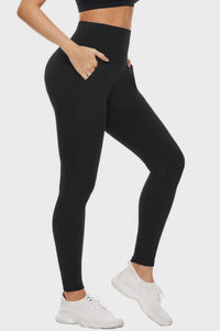 Kamila Pocketed High Waist Active Leggings