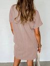 Mallory Round Neck Short Sleeve Mini Dress