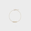 Daniella Daisy Shape Spring Ring Closure Bracelet