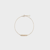 Daniella Daisy Shape Spring Ring Closure Bracelet