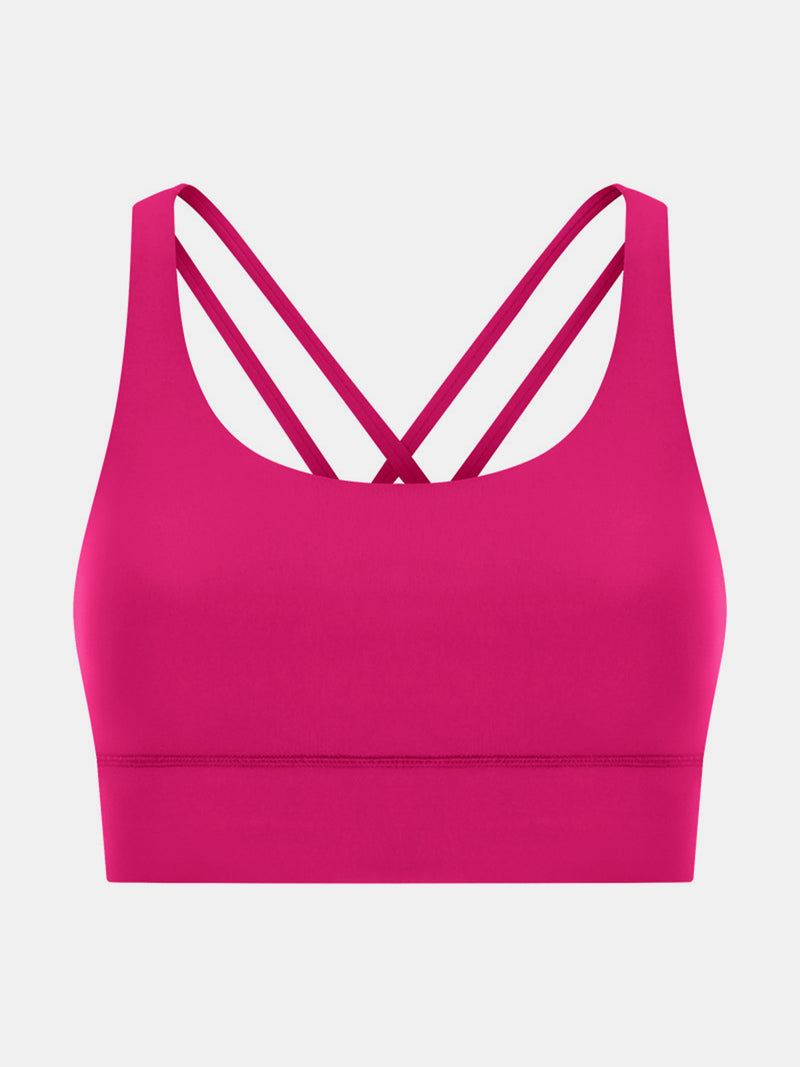 Emmeline Crisscross Scoop Neck Active Tank