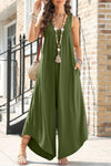 Oaklyn Pocketed Scoop Neck Wide Leg Jumpsuit