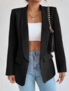 Jennifer Shawl Collar Long Sleeve Blazer