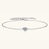 Carmen Inlaid Moissanite 925 Sterling Silver Bracelet