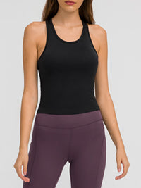 Luella Round Neck Racerback Active Tank