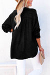 Aria Buttoned Long Sleeve Blouse