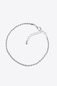 London 925 Sterling Silver Twisted Bracelet