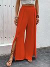 Lacey Slit Wide Leg Pants