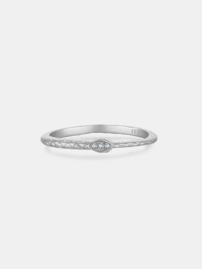 Juliet 925 Sterling Silver Inlaid Zircon Ring