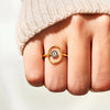 Cleo 925 Sterling Silver Evil Eye Ring