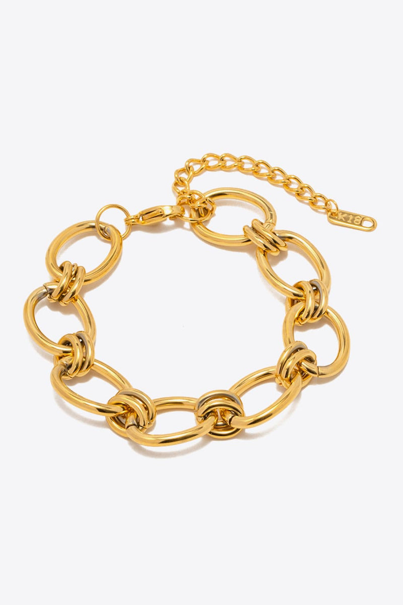 Colette Chunky Chain Stainless Steel Bracelet