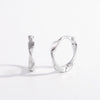 Adelyn 925 Sterling Silver Hoop Earrings