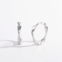 Adelyn 925 Sterling Silver Hoop Earrings