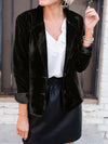 Mila Button Up Lapel Collar Blazer