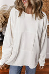 Lucia Round Neck Long Sleeve Sweatshirt