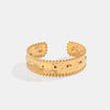 Camryn 18K Gold-Plated Stainless Steel Bracelet