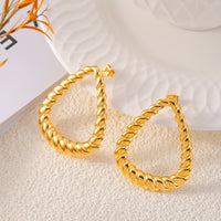 Adelaide 18K Gold-Plated Twisted Earrings