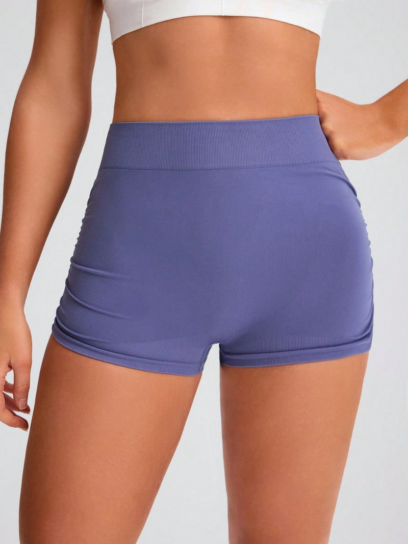 Deborah Elastic Waist Active Shorts