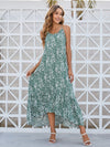 Alexandria Ditsy Floral Scoop Neck Midi Cami Dress