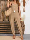 Amelia Wide Strap Jumpsuit with Pockets