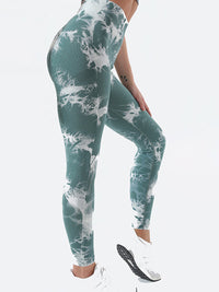 Sophia Tie-Dye High Waist Active Leggings