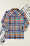 Alana Plaid Collared Neck Long Sleeve Shirt