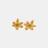 Dulce Stainless Steel Flower Earrings