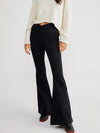 Mary Asymmetric Waist Flare Jeans