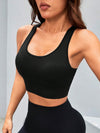 Shay Cutout Racerback Scoop Neck Active Tank