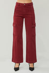 Teresa High Rise Wide Leg Cargo Jeans