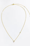 Angelina A To F Zircon 925 Sterling Silver Necklace