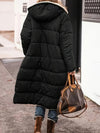 Josephine Zip Up Sherpa Hooded Coat