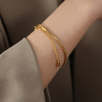 Capri 18K Gold-Plated Minimalist Bracelet