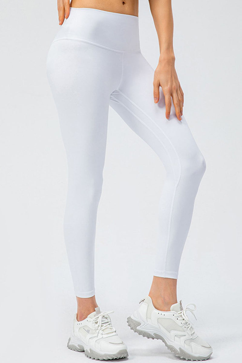 Gia Wide Waistband Slim Fit Active Leggings