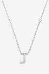 Angelina G To K Zircon 925 Sterling Silver Necklace