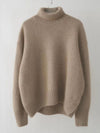 Elsie Turtleneck Dropped Shoulder Long Sleeve Sweater