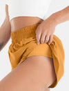 Lainey Elastic Waist Active Shorts