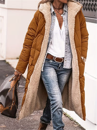 Josephine Zip Up Sherpa Hooded Coat