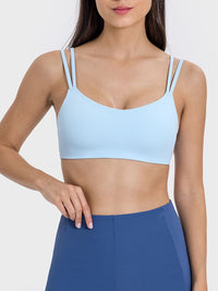 Kahlani Scoop Neck Double Strap Active Cami