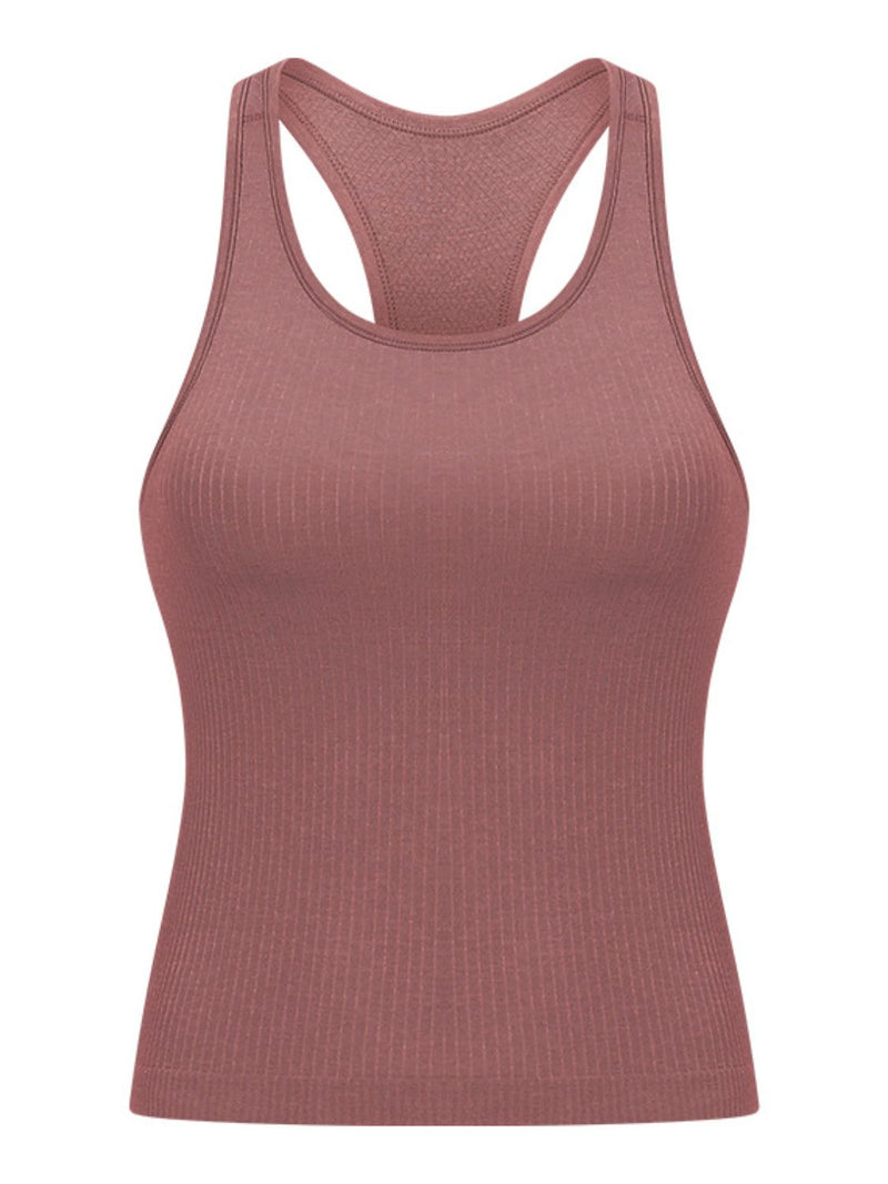 Luella Round Neck Racerback Active Tank