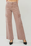 Taytum High Rise Wide Leg Cargo Jeans