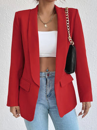 Jennifer Shawl Collar Long Sleeve Blazer