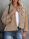 Vanessa Button Up Long Sleeve Jacket