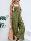 Sadie Square Neck Wide Strap Overalls