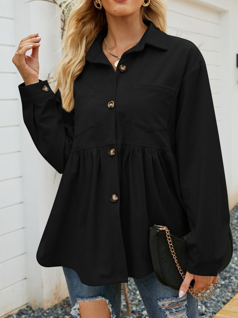 Madilynn Button Up Long Sleeve Shirt