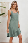 Gracelyn Eyelet Scoop Neck Double Strap Dress