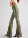 Mary Asymmetric Waist Flare Jeans