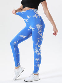 Sophia Tie-Dye High Waist Active Leggings